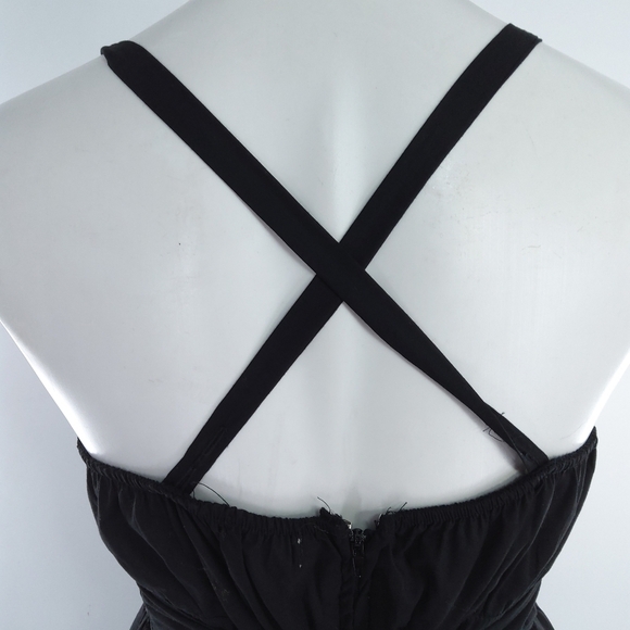 FIRE LA front ruffle dress L - Picture 6 of 9